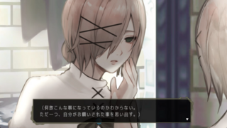 イツワリの令嬢少年のゲーム画面「令嬢少年の願いを聞いた貴方は、気が付くと彼の体に入っていた。」