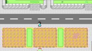 さきちゃんの夢冒険のゲーム画面「マップ画面」