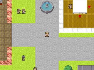 ピザトーストはどこ?のゲーム画面「探索中。」