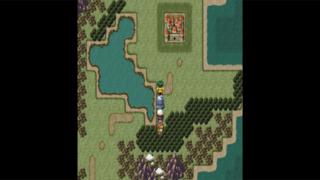 旅人と勇者のゲーム画面「ワールドマップ」