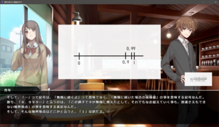 微妙な変化に意識を向けてのゲーム画面「」