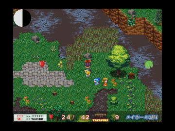 アイテムを集めながら、チームでダンジョン探索