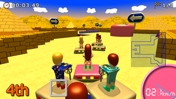 グランプリモード(砂漠コース)