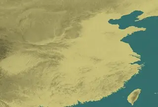 三国村のゲーム画面「舞台となる大陸の画像です」