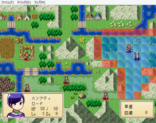 たまごがえりのゲーム画面「ハンプティ編　主人公のハンプティくん！」