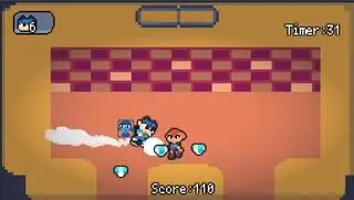 Starfish ROOMのゲーム画面「エイリアンと戦った後、別の部屋で目を覚まします。」