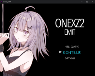 ONEXZ2 EMITのゲーム画面「OP画面」