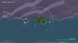 Mega Maarのゲーム画面「様々なタイプの敵が立ちふさがる」