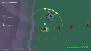 Mega Maarのゲーム画面「強敵が集団で襲来」