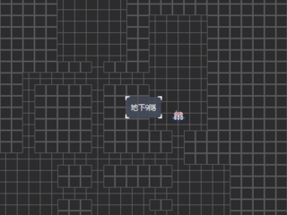 MushWarsのゲーム画面「最大99Fあるダンジョン！」