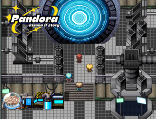 Pandora（体験版）のゲーム画面「タイトル画面です。」