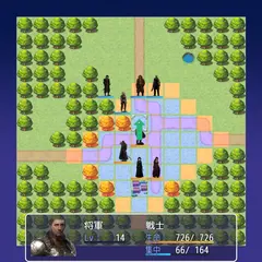 戦闘BGMを楽しむためのタクティカルバトルのイメージ