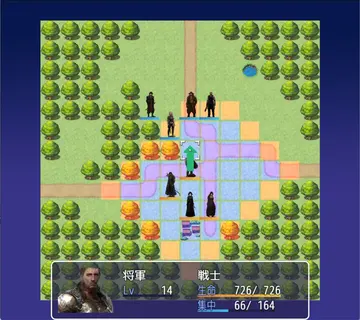 戦闘BGMを楽しむためのタクティカルバトルのイメージ