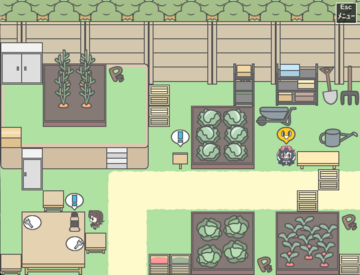 探索範囲はスクロールしない小さめサイズ