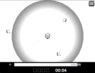 WHEREのゲーム画面「サーチすると…」