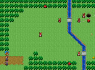 ぐれーぷちゃんのお散歩！のゲーム画面「マップ」