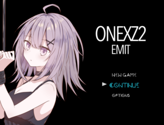 ONEXZ2 EMITのゲーム画面「OP画面」