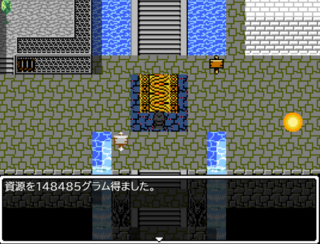 ONEXZ2 EMITのゲーム画面「与えたダメージがそのまま資金に。」