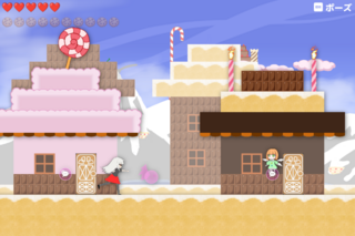 アンナのお菓子な大冒険のゲーム画面「ステージ画像1」