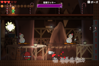 アンナのお菓子な大冒険のゲーム画面「ステージ画像2」