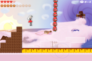 アンナのお菓子な大冒険のゲーム画面「ステージ画像3」