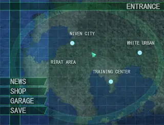 STRIDE GEARのゲーム画面「世界中のミッションをこなそう」