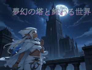 夢幻の塔と終わる世界のイメージ