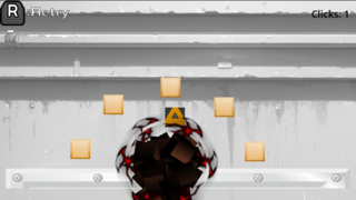 Gravity Shatterのゲーム画面「実際のゲーム画面1」