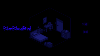 BlueBloodBirdのゲーム画面「タイトル画面」