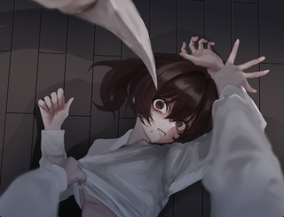 Chocolate -The Loved One-のゲーム画面「スチルイベント　ワンシーン　（画面は設定 “本格的” 適用時）」