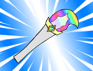 TKOME story 新β版のゲーム画面「目指すは虹の筆！！！」