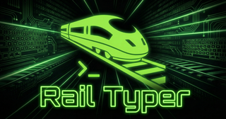 Rail Typerのゲーム画面「ゲームサムネイル」