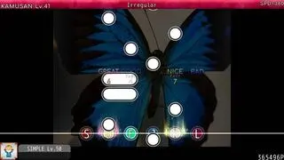 KamuSanのゲーム画面「演奏画面2」