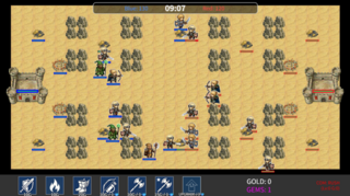 CastleArenaのゲーム画面「ゲーム画面」