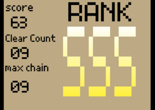 パネルパズル　for scratchパッケージのゲーム画面「作者のハイスコアは63.9.9だよ！抜かせるかな？」