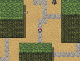 blak wallのゲーム画面「移動画面」