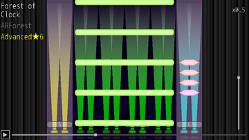 低速にできる練習モード搭載