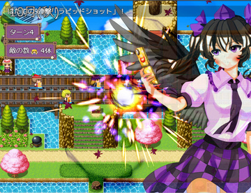 敵キャラの攻撃時にカットインが入ることがあります