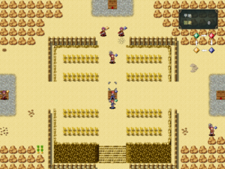 【期間限定】Gaining Fate -解放- 体験版リメイクのゲーム画面「感情属性が用いられた戦闘マップ画面」