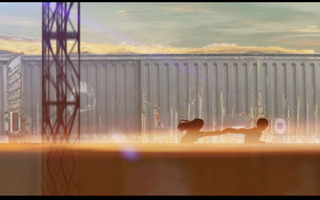 ファルシアン５のゲーム画面「追われ続けて逃げる状況と隣り合わせ。」