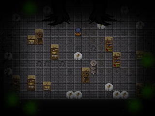 傀儡師の棲む館　Chapter 5 ～駆除～のゲーム画面「『栄養源』」