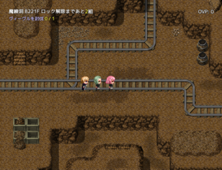 ルナスティア -忘却の少女と魔法学校-のゲーム画面「新コンテンツ「魔練洞」はランダムなダンジョン！」