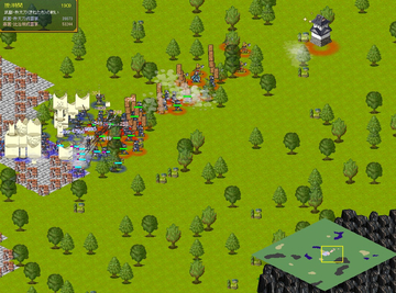 毎ターン大軍勢がぶつかり合う、動員召喚システムを実装。