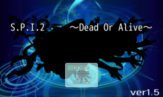 S.P.I.2 　　～Dead Or Alive～のゲーム画面「タイトル」