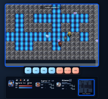 後半になるほど、入り組んでいく神殿