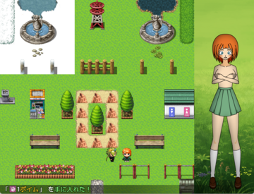 HPを削るごとに服が脱げていく