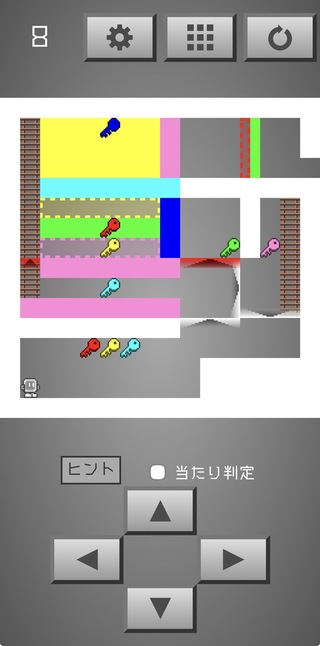 Block Lockdのゲーム画面「ステージ例2」