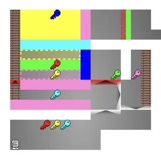Block Lockdのゲーム画面「ステージ例2」