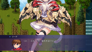 女性経験が皆無な勇者のゲーム画面「周りがシリアスな中、1人頭の中ピンク色の勇者。」