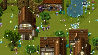 女性経験が皆無な勇者のゲーム画面「マップは全て有料外部素材で制作。」